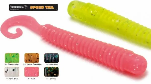 SNECI - Horgász webshop és horgászbolt - Rapture Ulc Speed Tail 6cm/1.3g pink 12db, plasztik csali