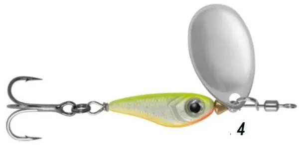 SNECI - Horgász webshop és horgászbolt - Rapture Crazy Spinner Minnow 5g 4