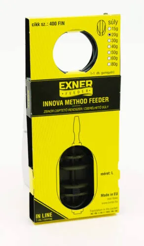 SNECI - Horgász webshop és horgászbolt - Exner Innova Method Feeder kosár - 20gr