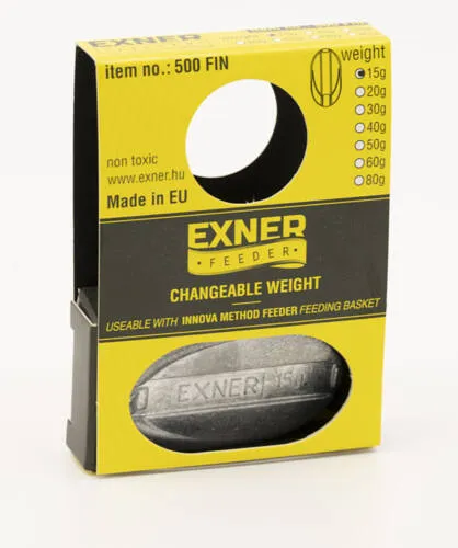 SNECI - Horgász webshop és horgászbolt - Exner Innova Method Feeder kosár cseresúly 80gr