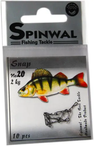 SNECI - Horgász webshop és horgászbolt - Spinwal kapocs 04 2kg (No.20)