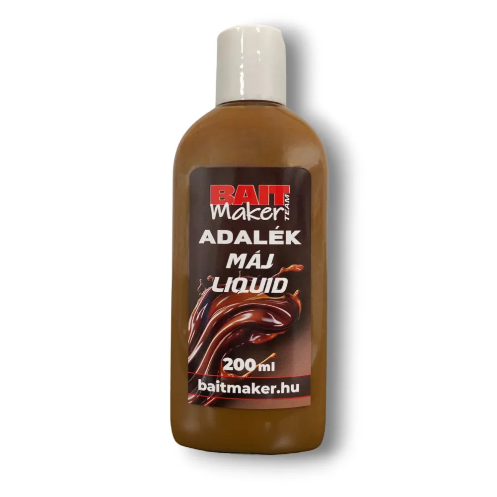 SNECI - Horgász webshop és horgászbolt - BAIT MAKER Adalék - Máj Liquid 200ml