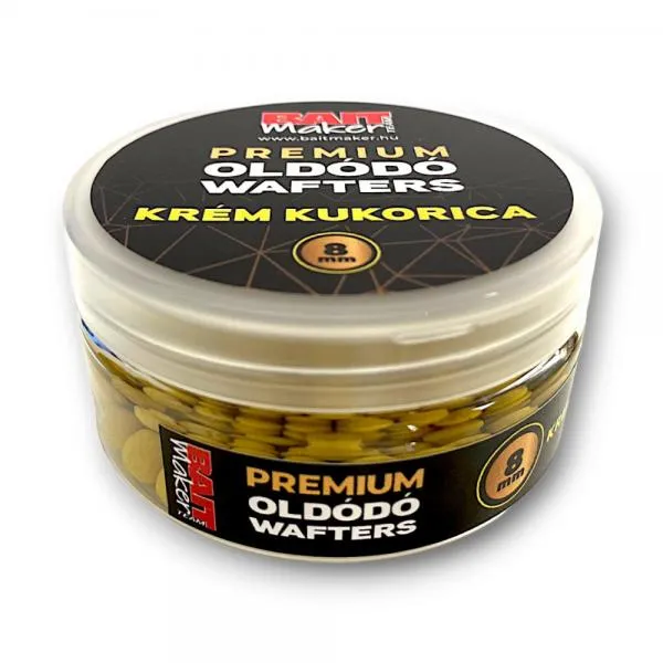 SNECI - Horgász webshop és horgászbolt - BAIT MAKER Premium Oldódó Wafters 8 mm Krém Kukorica 30 g