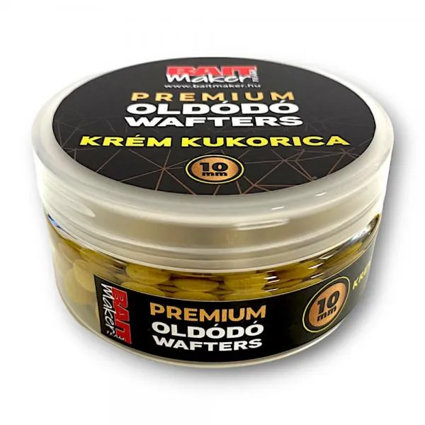 SNECI - Horgász webshop és horgászbolt - BAIT MAKER Premium Oldódó Wafters 10 mm Krém Kukorica 30 g