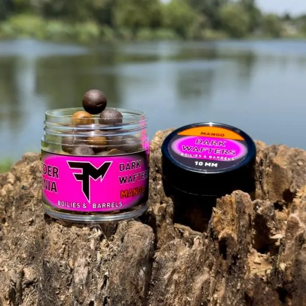 SNECI - Horgász webshop és horgászbolt - Feedermánia DARK WAFTERS BOILIES & BARRELS 10 MM MANGO