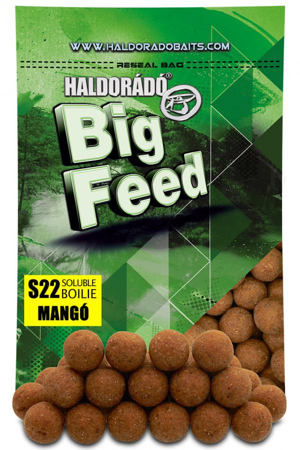 Haldorádó big feed - s22 boilie soluble - mangó etető bojli