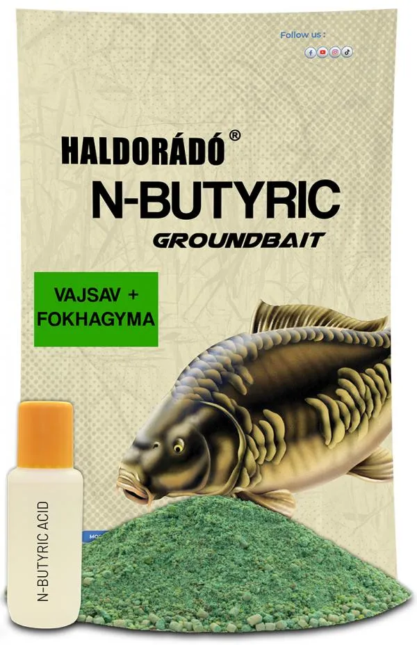 SNECI - Horgász webshop és horgászbolt - Haldorádó N-Butyric Groundbait - Vajsav Fokhagyma