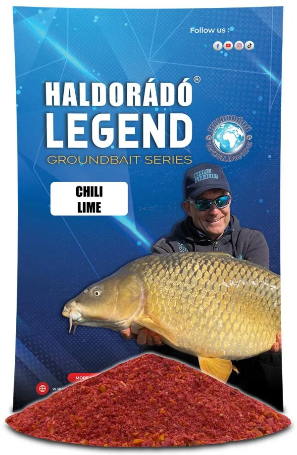 SNECI - Horgász webshop és horgászbolt - Haldorádó LEGEND Groundbait - Chili - Lime