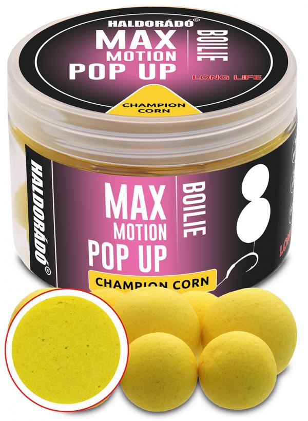 SNECI - Horgász webshop és horgászbolt - HALDORÁDÓ MAX MOTION Boilie Pop Up 16, 20 mm - Champion Corn