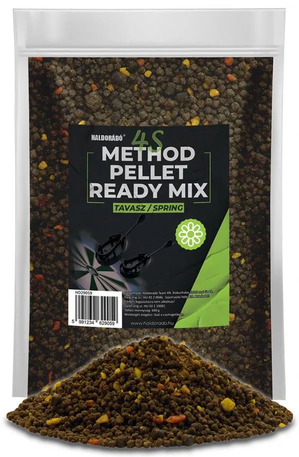 SNECI - Horgász webshop és horgászbolt - Haldorádó 4S Method Pellet Ready Mix - Tavasz