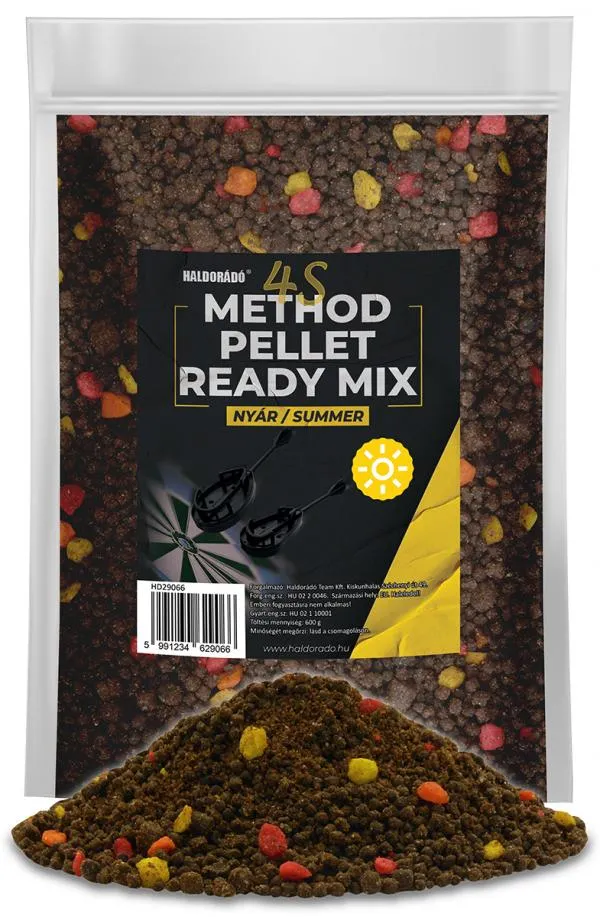 SNECI - Horgász webshop és horgászbolt - Haldorádó 4S Method Pellet Ready Mix - Nyár