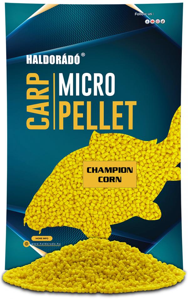 SNECI - Horgász webshop és horgászbolt - HALDORÁDÓ Carp Micro Pellet - Champion Corn