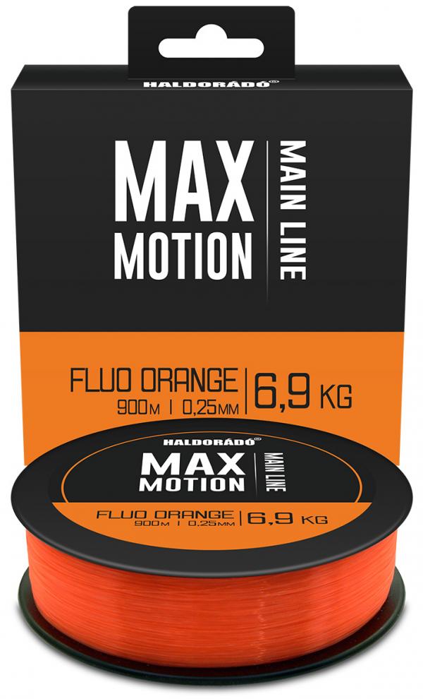 SNECI - Horgász webshop és horgászbolt - HALDORÁDÓ MAX MOTION Fluo Orange 0,25 mm / 900 m - 6,9 kg