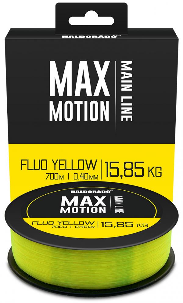 SNECI - Horgász webshop és horgászbolt - HALDORÁDÓ MAX MOTION Fluo Yellow 0,40 mm / 700 m - 15,85 kg