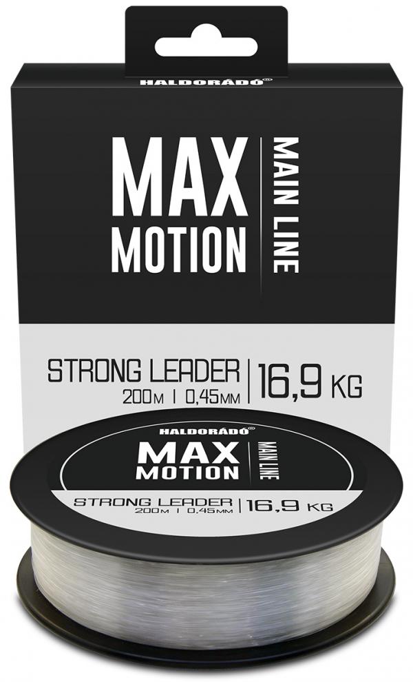 SNECI - Horgász webshop és horgászbolt - HALDORÁDÓ MAX MOTION Strong Leader 0,45 mm / 200 m - 16,9 kg