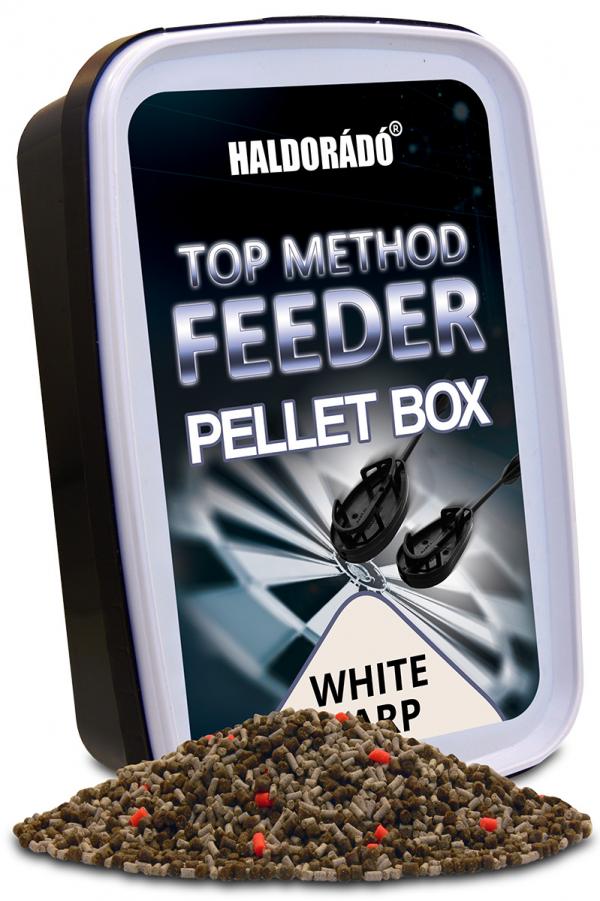 SNECI - Horgász webshop és horgászbolt - HALDORÁDÓ Top Method Feeder Pellet Box - WHITE CARP