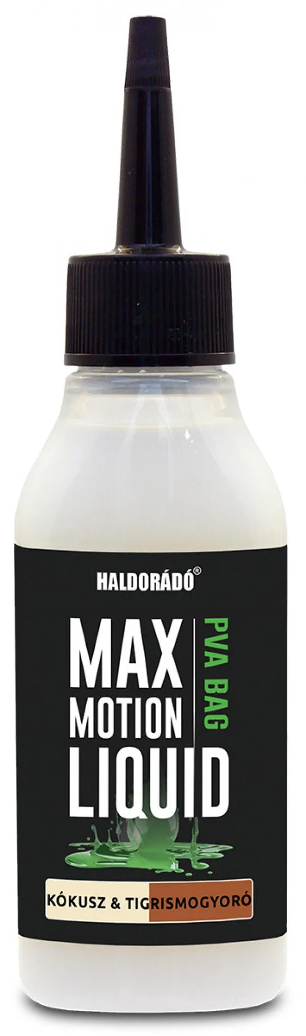 SNECI - Horgász webshop és horgászbolt - HALDORÁDÓ MAX MOTION PVA Bag Liquid - Kókusz & Tigrismogyoró