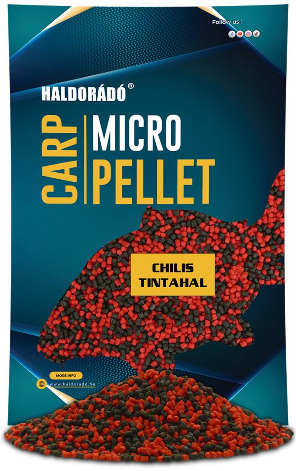 SNECI - Horgász webshop és horgászbolt - HALDORÁDÓ Carp Micro Pellet - Chilis Tintahal