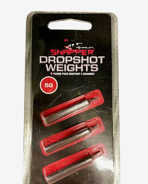 SNECI - Horgász webshop és horgászbolt - SNAPPER DROP SHOT WEIGHTS 5g 