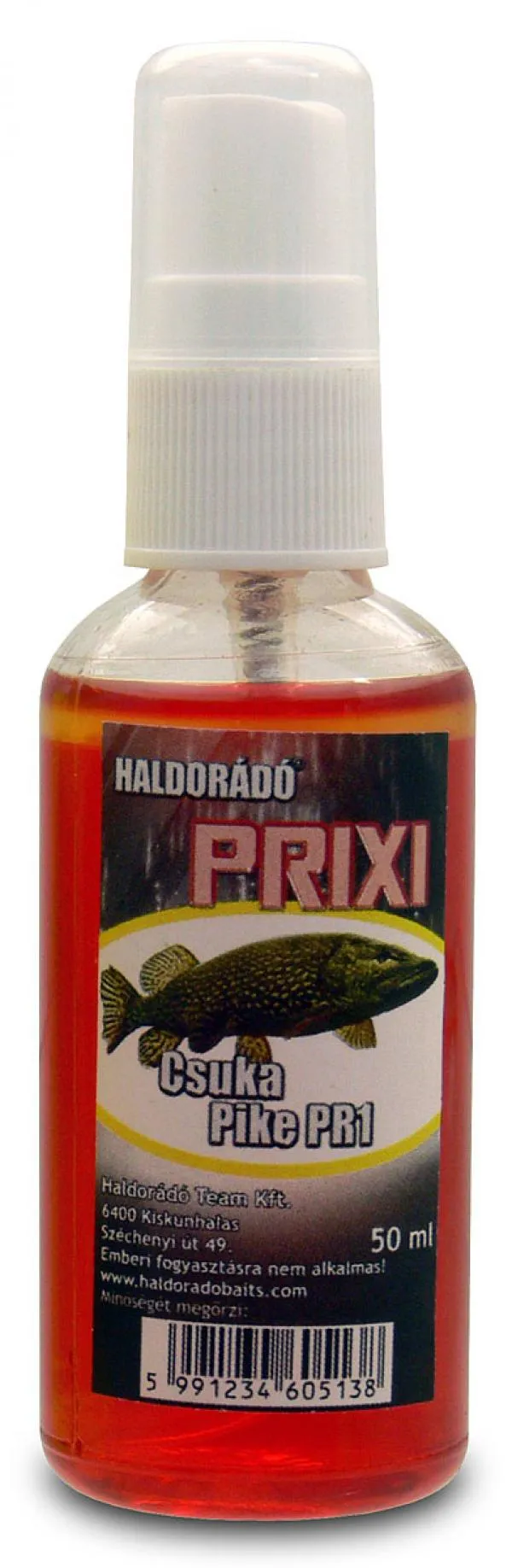 SNECI - Horgász webshop és horgászbolt - Haldorádó PRIXI ragadozó aroma spray - Csuka/Pike PR1
