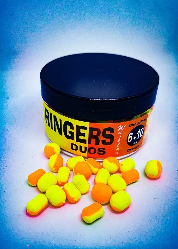 SNECI - Horgász webshop és horgászbolt - Ringers Duos Wafters - Yellow-orange 6-10mm