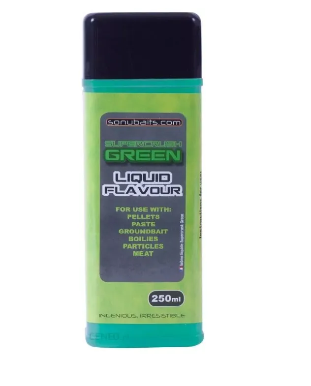 SNECI - Horgász webshop és horgászbolt - Sonubaits Liquid Flavor Supercrush Green