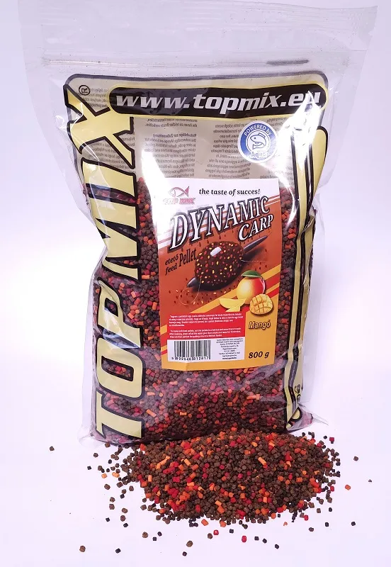 SNECI - Horgász webshop és horgászbolt - TOP MIX Dynamic Carp pellet, Mangó