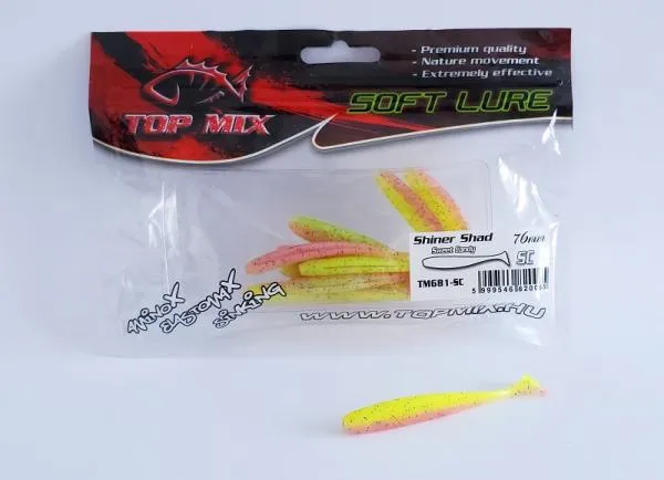 SNECI - Horgász webshop és horgászbolt - Top Mix Shiner Shad Sweet Candy 76 mm