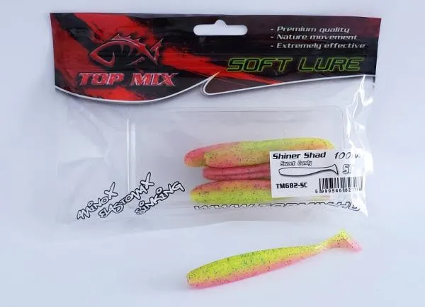 SNECI - Horgász webshop és horgászbolt - Top Mix Shiner Shad Sweet Candy 100 mm