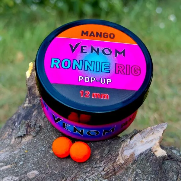 SNECI - Horgász webshop és horgászbolt - Feedermánia Venom Ronnie Rig Pop-Up 12 mm Mango