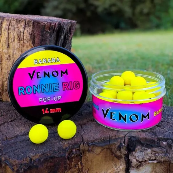 SNECI - Horgász webshop és horgászbolt - Feedermánia Venom Ronnie Rig Pop-Up 14 mm Banana