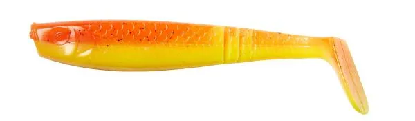 SNECI - Horgász webshop és horgászbolt - SHAD PADDLETAIL 8CM UV ORANGE/YELLOW 90PCS BULK