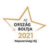 Ország Boltja 2021 Népszerűségi díj Sport és fitnesz kategória I. helyezett